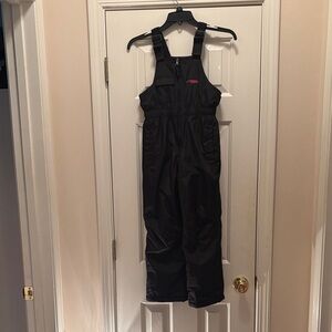 Minus Zero Black Snow Bib Overalls